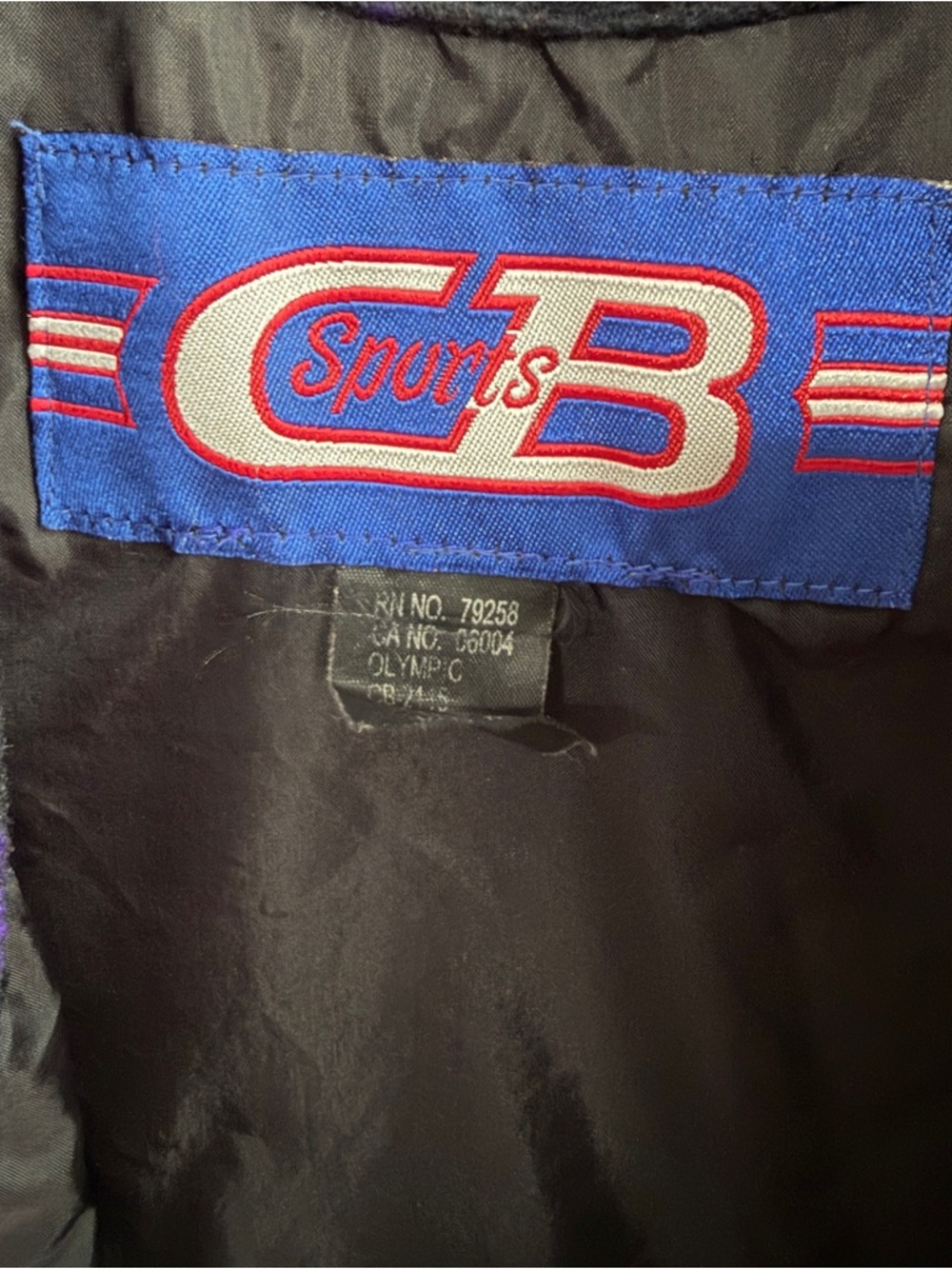 CB Sport full zip fleece Aztec pattern size small - Picture 5 of 9
